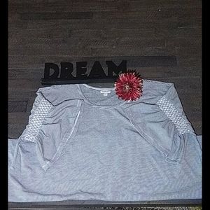 Womens Avenue Striped Top
